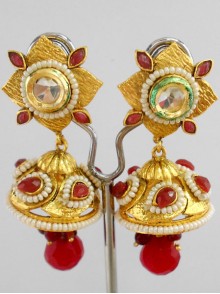 Polki Earrings